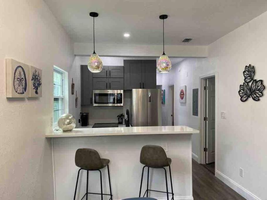 Contemporary 1-Bedroom Private Bungalow Walk To Armature & Riverwalk Tampa Exterior photo
